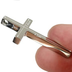 Gift Pure Titanium Cross Pendant Unisex Rust-Proof Durable Faith Symbol