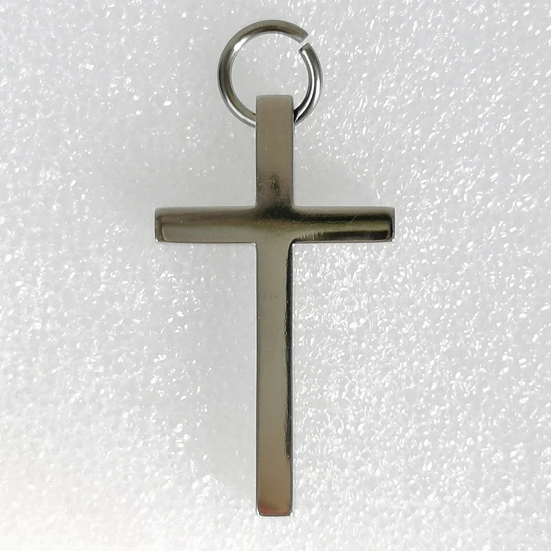 Gift Pure Titanium Cross Pendant Unisex Rust-Proof Durable Faith Symbol
