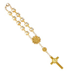 One Decade Auto Rosary Beads Catholic Bracelet