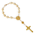 One Decade Auto Rosary Beads Catholic Bracelet