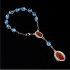 Catholic bracelet small cross beads