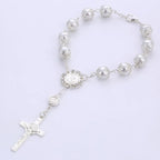 One Decade Auto Rosary Beads Catholic Bracelet