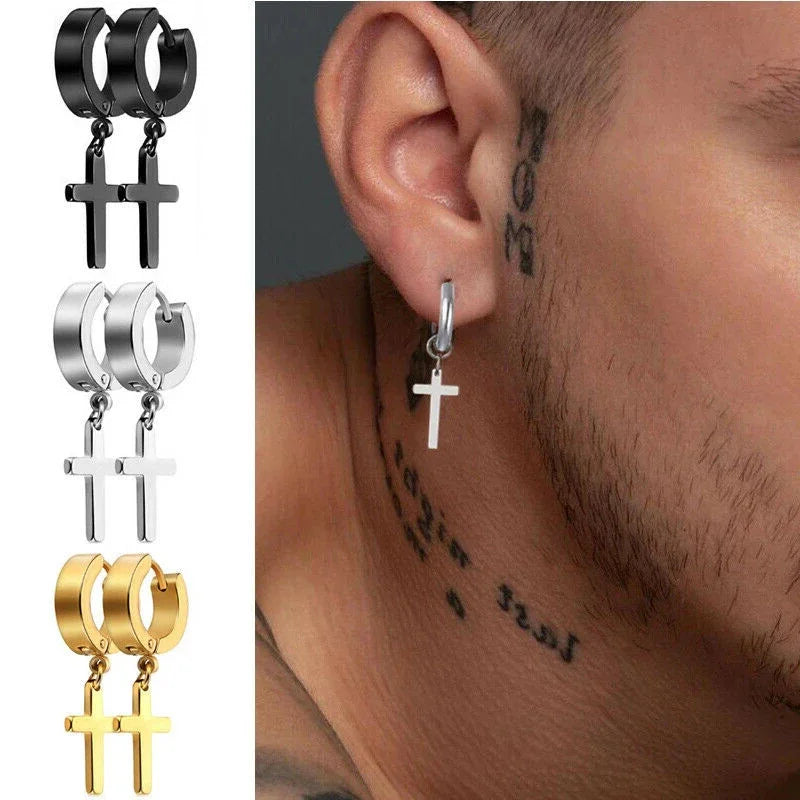 Ear Hoop Earrings Pendant Piercing