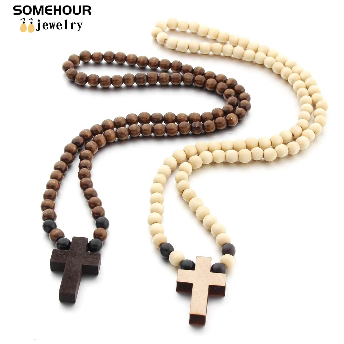 Vintage Cross Pendant  45cm