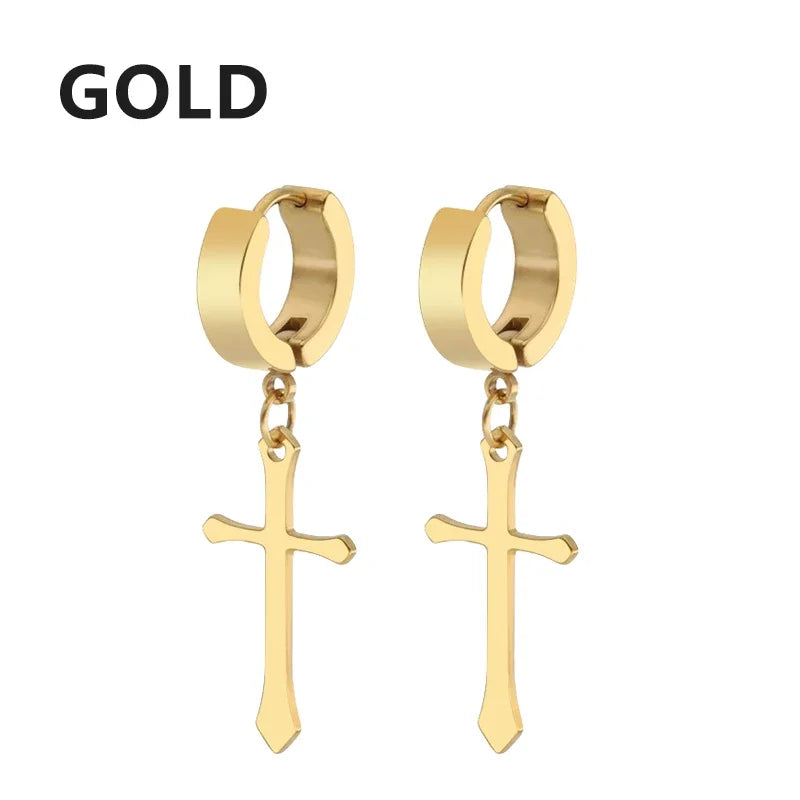 Ear Hoop Earrings Pendant Piercing