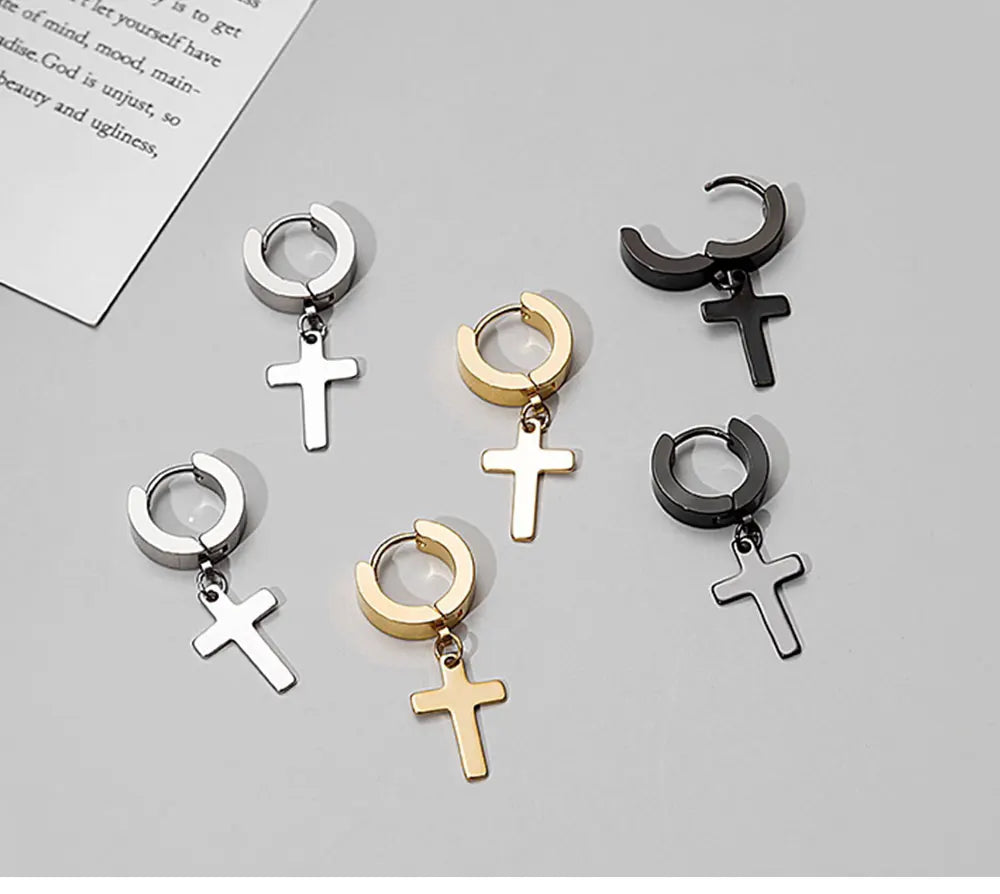 Ear Hoop Earrings Pendant Piercing