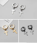 Ear Hoop Earrings Pendant Piercing