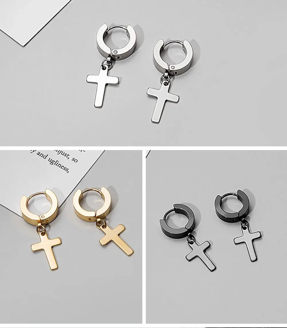 Ear Hoop Earrings Pendant Piercing